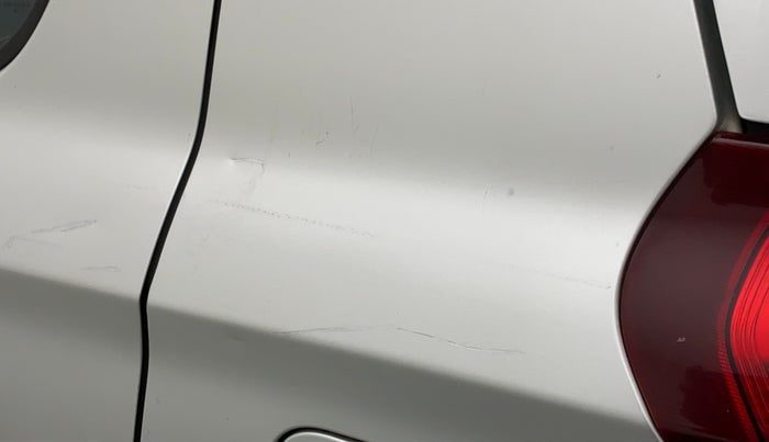 2015 Maruti Alto K10 VXI, Petrol, Manual, 28,801 km, Left quarter panel - Minor scratches