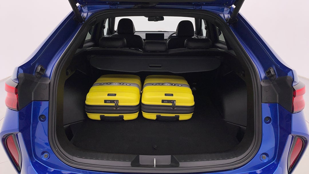 Boot Inside View with Luggage