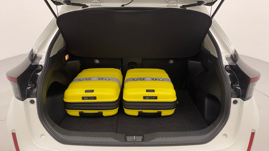 Boot Inside View with Luggage