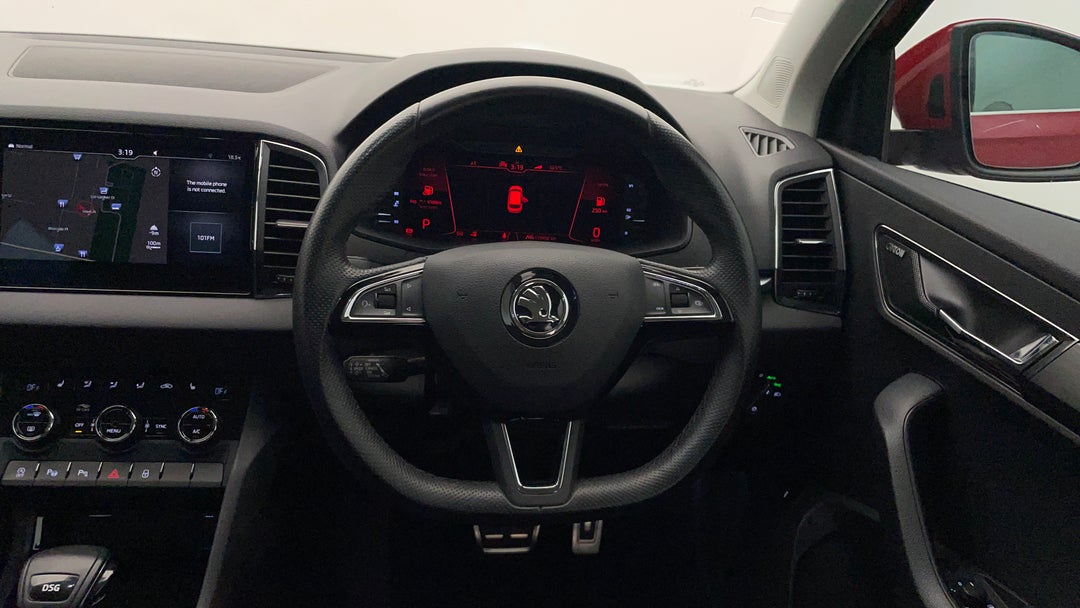 Steering Wheel Close-up