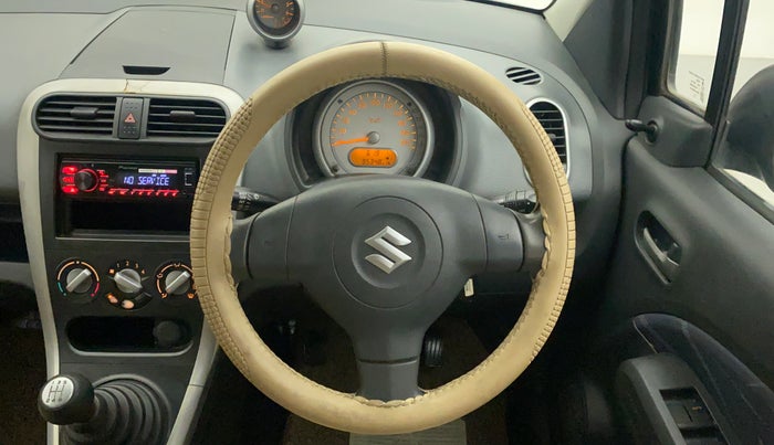 2012 Maruti Ritz VXI, Petrol, Manual, 95,343 km, Steering Wheel Close Up