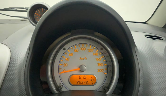 2012 Maruti Ritz VXI, Petrol, Manual, 95,343 km, Odometer Image