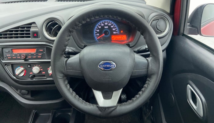 2019 Datsun Redi Go S, Petrol, Manual, 24,352 km, Steering Wheel Close Up