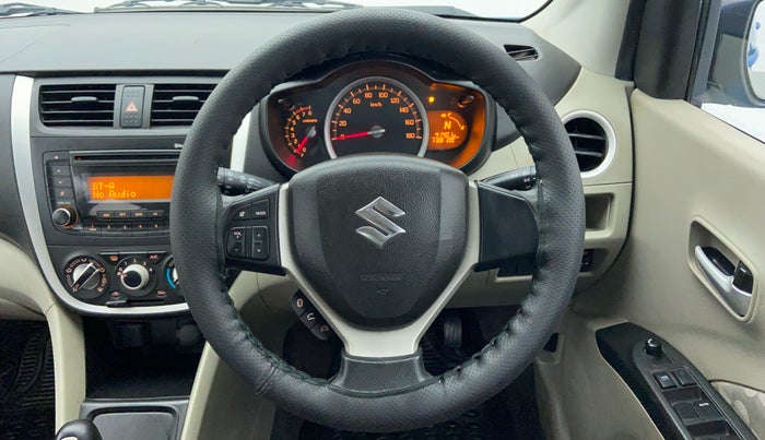 2015 Maruti Celerio ZXI AMT, Petrol, Automatic, 41,221 km, Steering Wheel Close Up