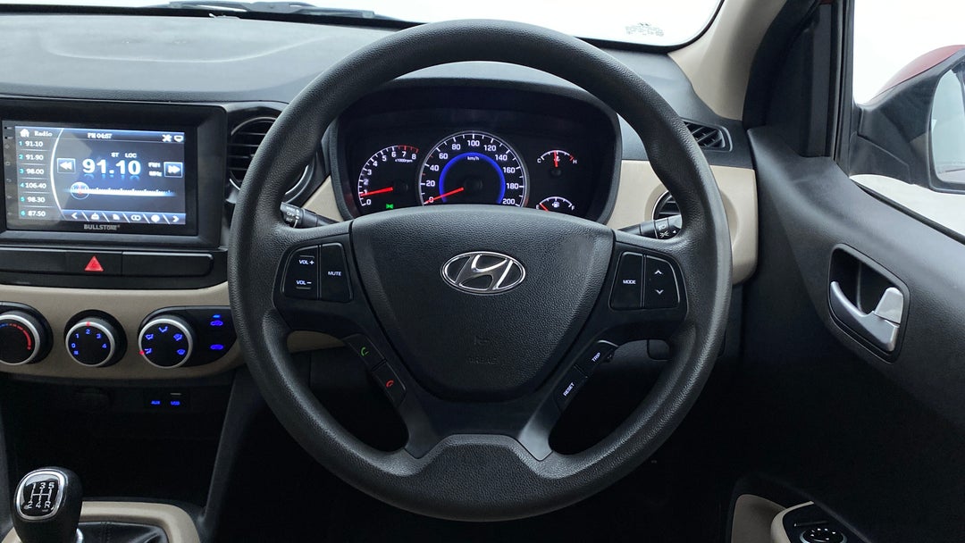 Steering Wheel Close Up