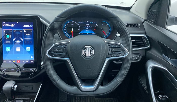 2019 MG HECTOR SHARP 1.5 DCT PETROL, Petrol, Automatic, 14,827 km, Steering Wheel Close Up