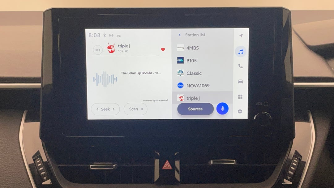 2023 Toyota Corolla Ascent Sport Hybrid, Automatic, 37413 km, Infotainment System