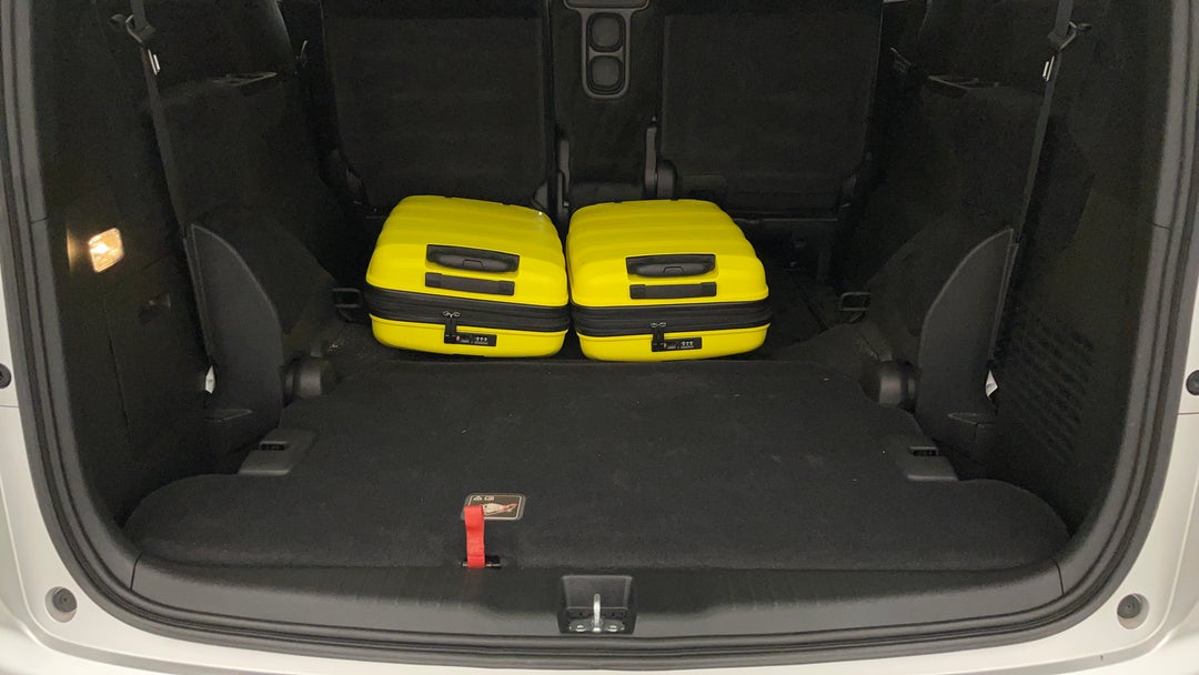 Boot Inside View with Luggage