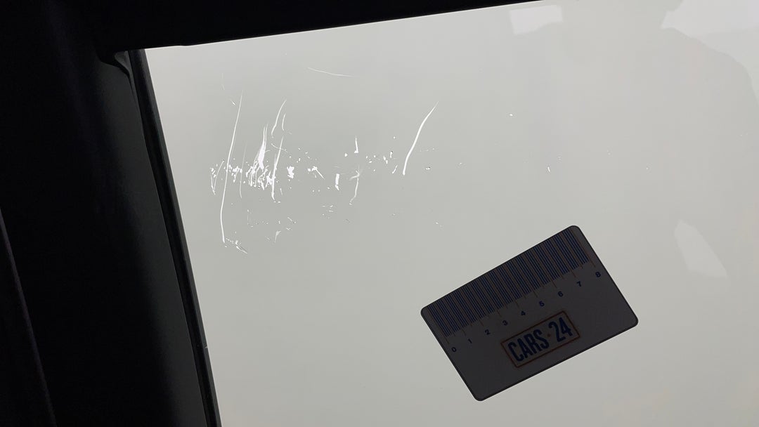 Window Glass Rear LHS Tinting Scratched