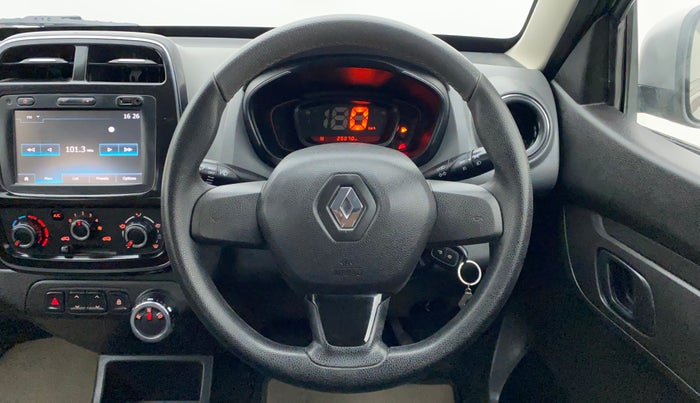 2018 Renault Kwid RXT 1.0 AMT, Petrol, Automatic, 26,869 km, Steering Wheel Close Up