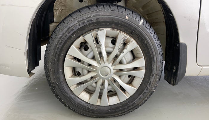 2018 Maruti Wagon R 1.0 LXI CNG, CNG, Manual, 61,090 km, Left Front Wheel