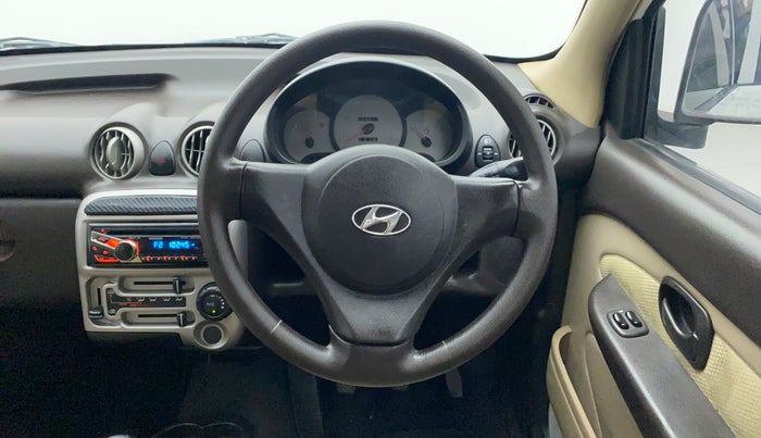 2013 Hyundai Santro Xing GL PLUS, Petrol, Manual, 29,899 km, Steering Wheel Close-up