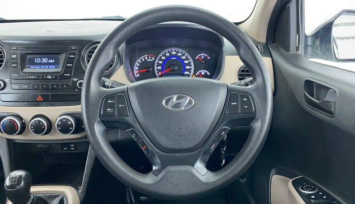 2019 Hyundai Grand i10 MAGNA 1.2 KAPPA VTVT, Petrol, Manual, 21,193 km, Steering Wheel Close Up