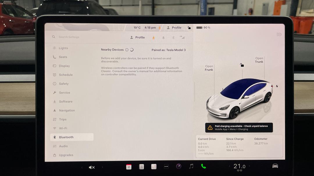 2023 Tesla Model 3 Long Range, Automatic, 38277 km, Android/Apple Car Play