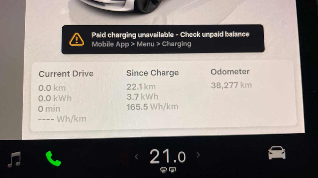 2023 Tesla Model 3 Long Range, Automatic, 38277 km, Odometer View