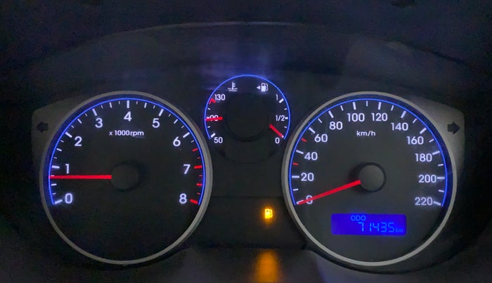 2012 Hyundai i20 SPORTZ 1.2 VTVT, Petrol, Manual, 71,561 km, Odometer Image