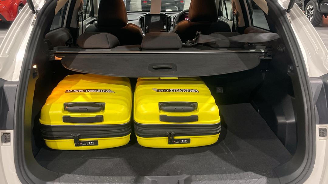 2024 Subaru Crosstrek AWD 2.0l, Automatic, 61672 km, Boot Inside View with Luggage