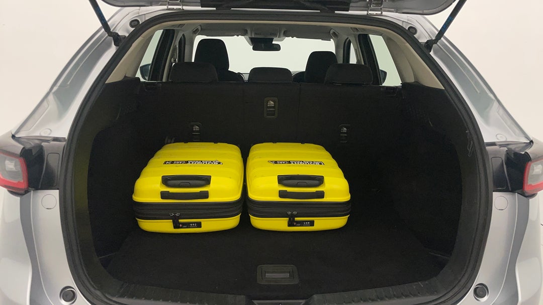 Boot Inside View with Luggage