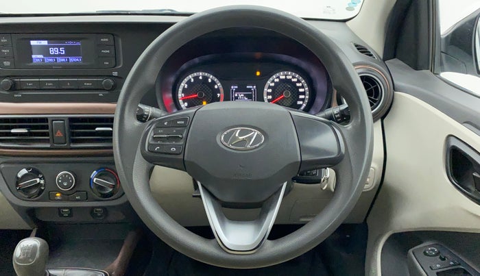 2020 Hyundai AURA S 1.2 CNG, CNG, Manual, 98,189 km, Steering Wheel Close Up