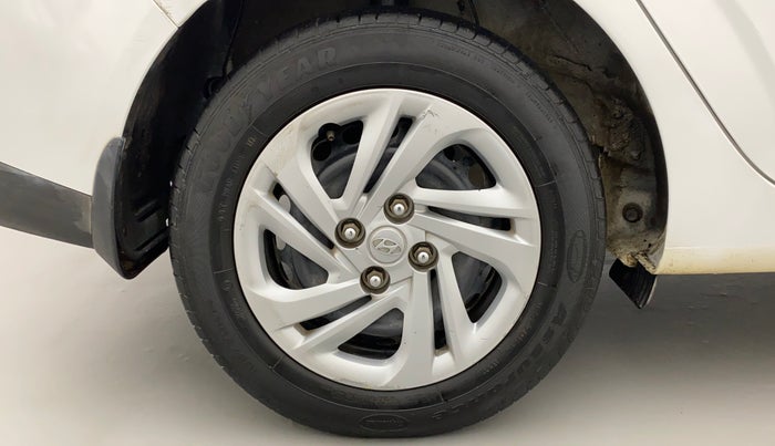 2020 Hyundai AURA S 1.2 CNG, CNG, Manual, 98,189 km, Right Rear Wheel
