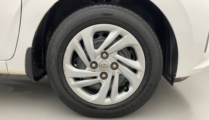 2020 Hyundai AURA S 1.2 CNG, CNG, Manual, 98,189 km, Right Front Wheel
