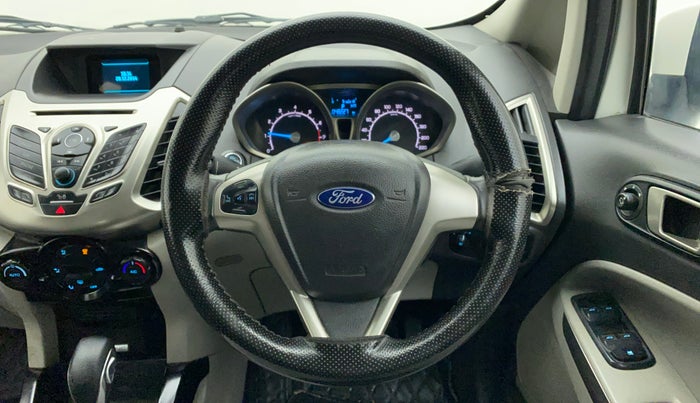 2017 Ford Ecosport TITANIUM + 1.5L PETROL AT, Petrol, Automatic, 48,227 km, Steering Wheel Close Up