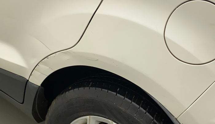 2017 Ford Ecosport TITANIUM + 1.5L PETROL AT, Petrol, Automatic, 48,227 km, Left quarter panel - Minor scratches