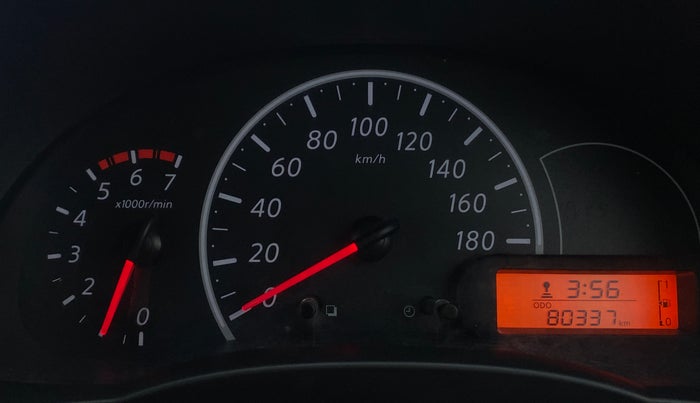 2016 Nissan Micra Active XV S, Petrol, Manual, 80,375 km, Odometer Image