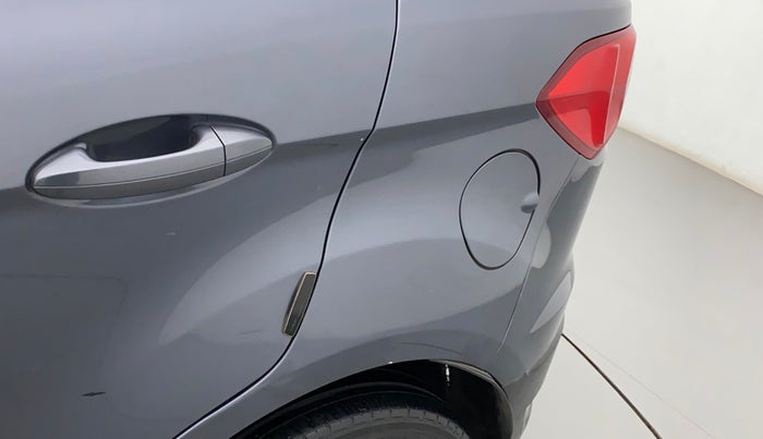 2018 Ford Ecosport TITANIUM + 1.5L DIESEL, Diesel, Manual, 1,04,970 km, Left quarter panel - Minor scratches