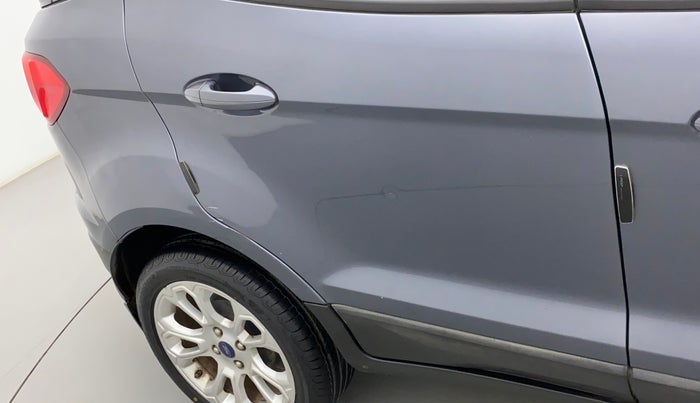 2018 Ford Ecosport TITANIUM + 1.5L DIESEL, Diesel, Manual, 1,04,970 km, Right rear door - Minor scratches