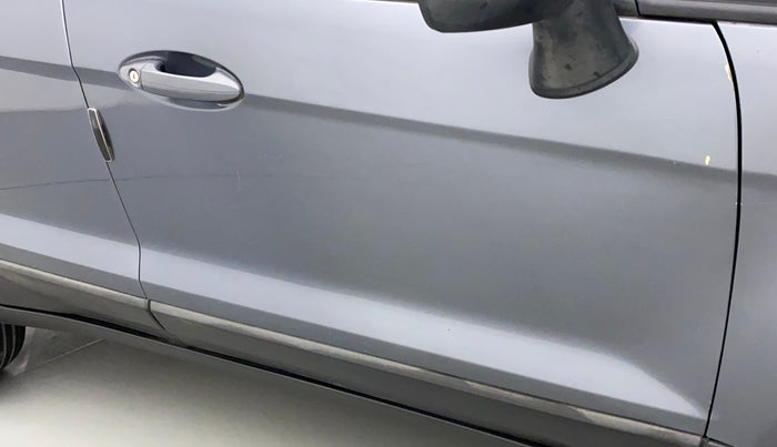 2018 Ford Ecosport TITANIUM + 1.5L DIESEL, Diesel, Manual, 1,04,970 km, Driver-side door - Paint has faded