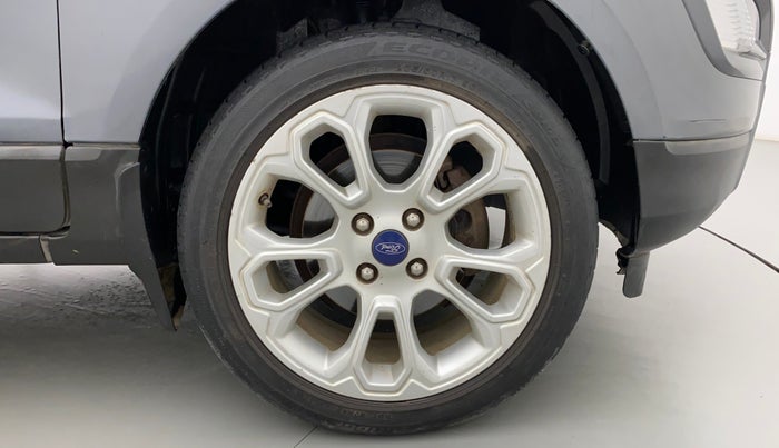 2018 Ford Ecosport TITANIUM + 1.5L DIESEL, Diesel, Manual, 1,04,970 km, Right Front Wheel