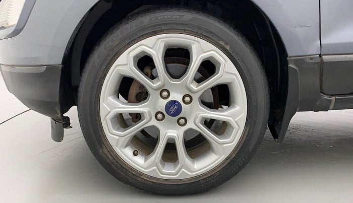 2018 Ford Ecosport TITANIUM + 1.5L DIESEL, Diesel, Manual, 1,04,970 km, Left Front Wheel