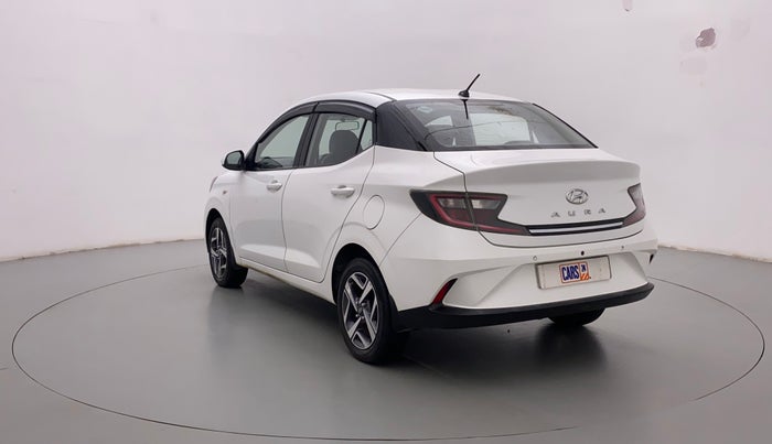 2021 Hyundai AURA S 1.2 CNG, CNG, Manual, 66,479 km, Left Back Diagonal