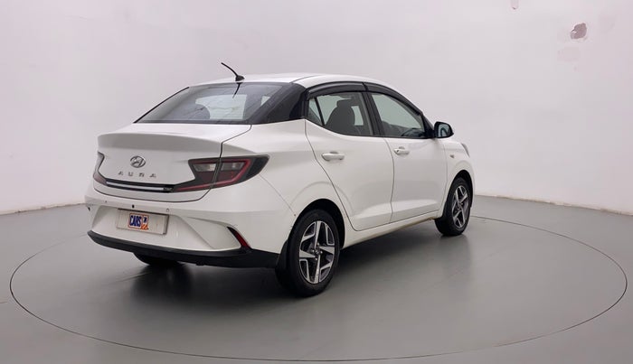 2021 Hyundai AURA S 1.2 CNG, CNG, Manual, 66,479 km, Right Back Diagonal