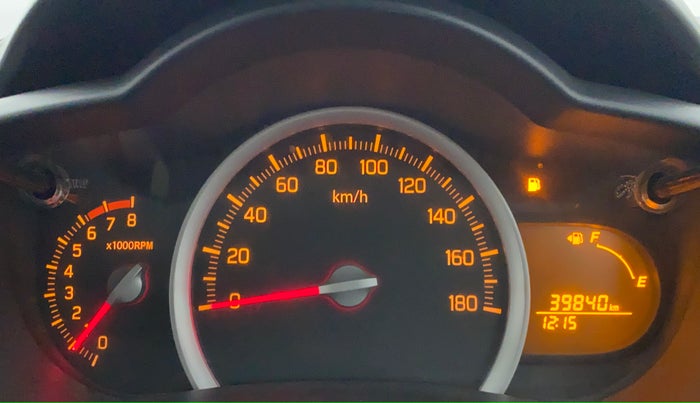 2017 Maruti Celerio ZXI D, Petrol, Manual, 40,215 km, Odometer Image