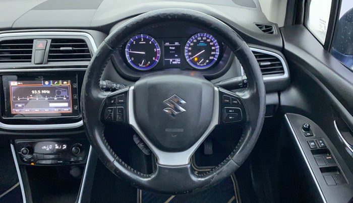 2019 Maruti S Cross ALPHA SHVS, Diesel, Manual, 49,113 km, Steering Wheel Close Up