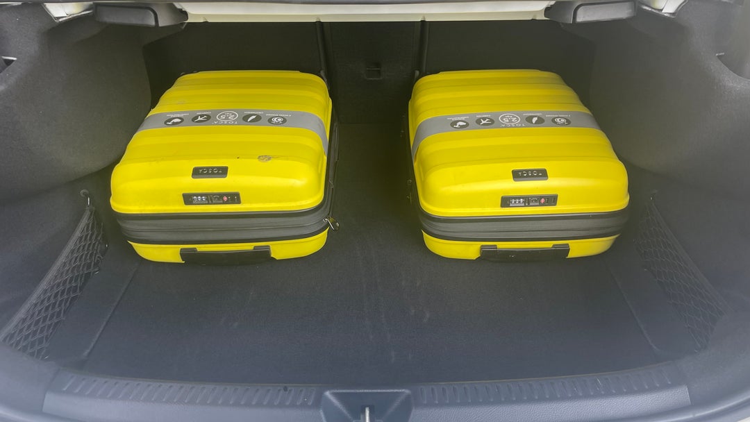 Boot Inside View with Luggage