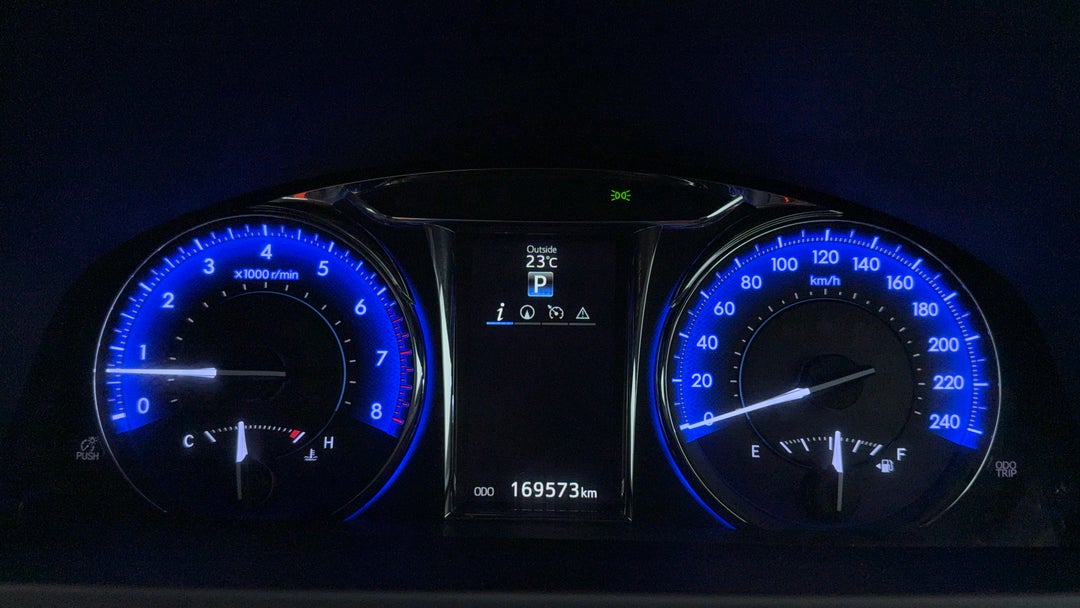 2017 Toyota Camry Atara Sx, Automatic, 169573 km, Odometer View
