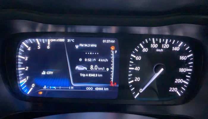 2021 Tata ALTROZ XZ 1.5 RTQ, Diesel, Manual, 43,955 km, Odometer Image