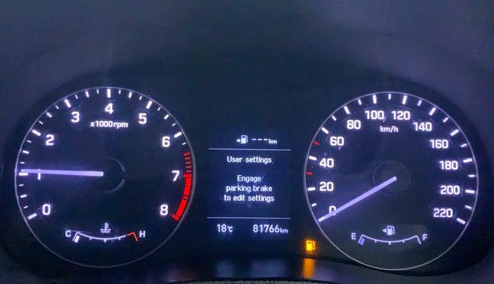 2019 Hyundai Creta 1.6 SX VTVT (O) EXECUTIVE, Petrol, Manual, 81,872 km, Odometer Image