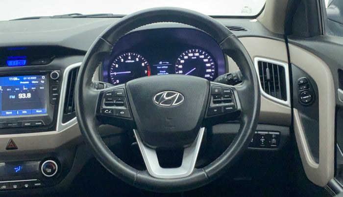 2019 Hyundai Creta 1.6 SX VTVT (O) EXECUTIVE, Petrol, Manual, 81,872 km, Steering Wheel Close Up