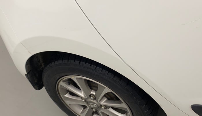 2016 Hyundai Grand i10 ASTA (O) 1.2 KAPPA VTVT, Petrol, Manual, 21,963 km, Right quarter panel - Slightly dented