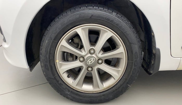 2016 Hyundai Grand i10 ASTA (O) 1.2 KAPPA VTVT, Petrol, Manual, 21,963 km, Left Front Wheel