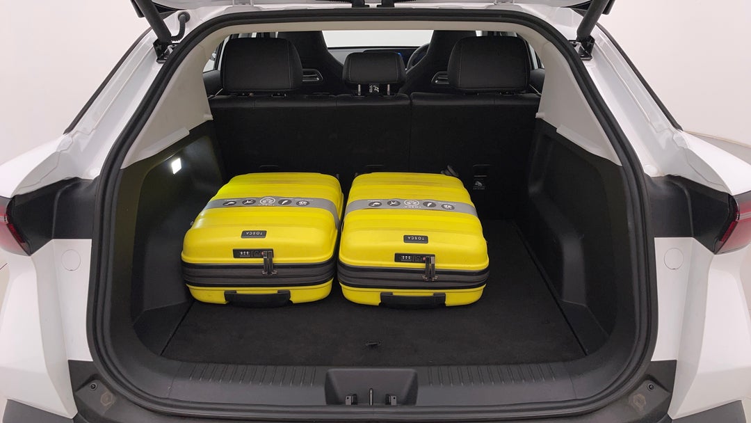 Boot Inside View with Luggage