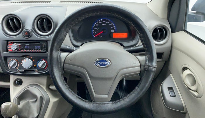 2015 Datsun Go T, Petrol, Manual, 54,069 km, Steering Wheel Close Up