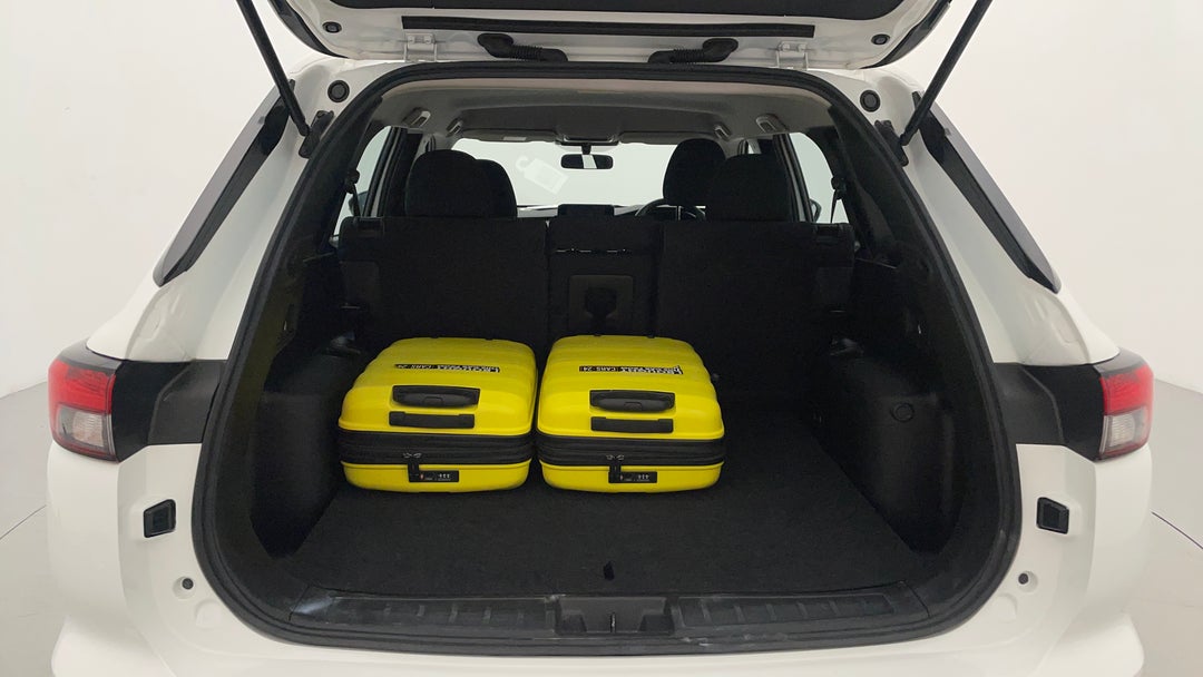 Boot Inside View with Luggage