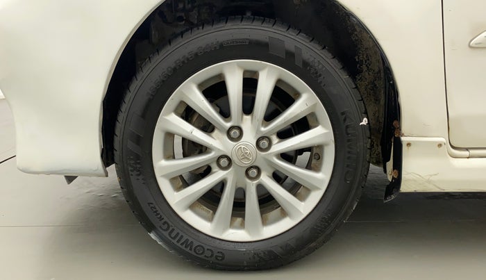 2011 Toyota Etios VX, Petrol, Manual, 69,819 km, Left Front Wheel