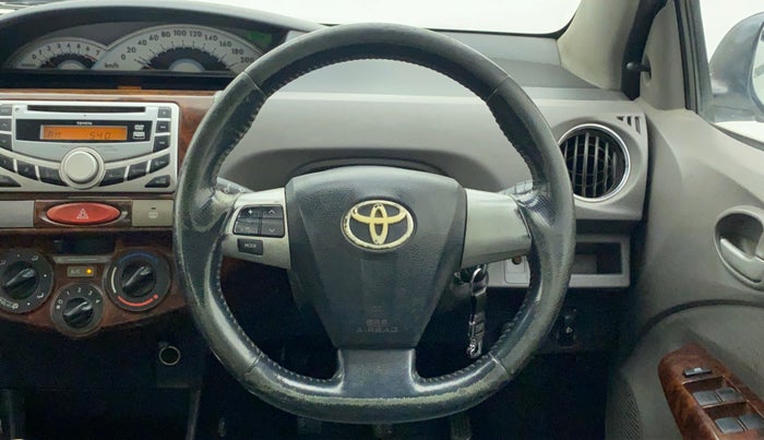 2011 Toyota Etios VX, Petrol, Manual, 69,819 km, Steering Wheel Close Up