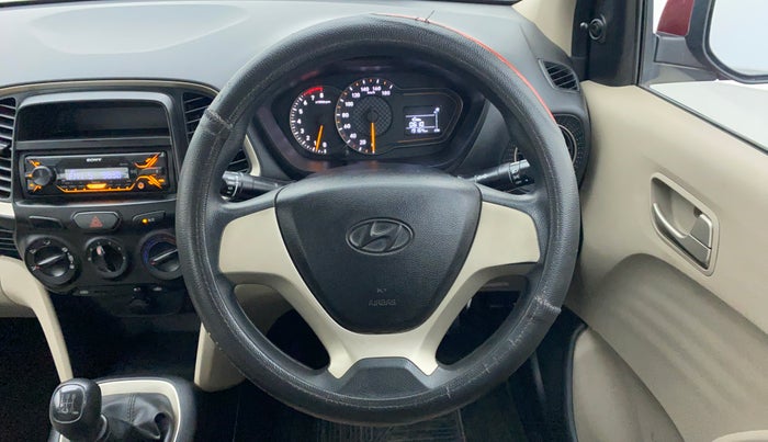 2018 Hyundai NEW SANTRO 1.1 MAGNA MT, Petrol, Manual, 19,253 km, Steering Wheel Close Up